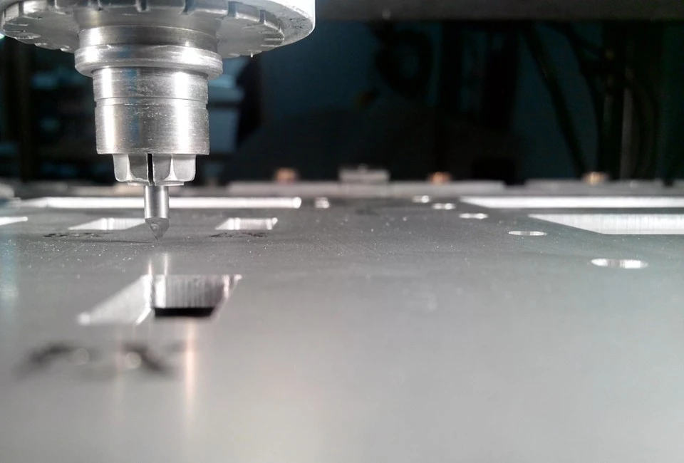 Gravure laser en action - exemple